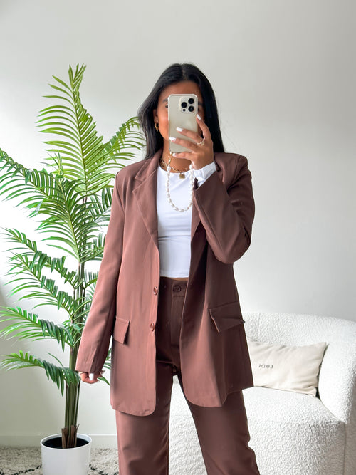 Jenny blazer choco
