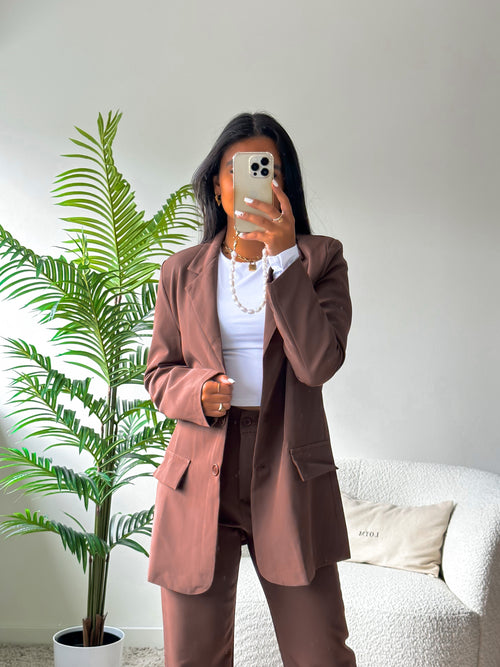 Jenny blazer choco