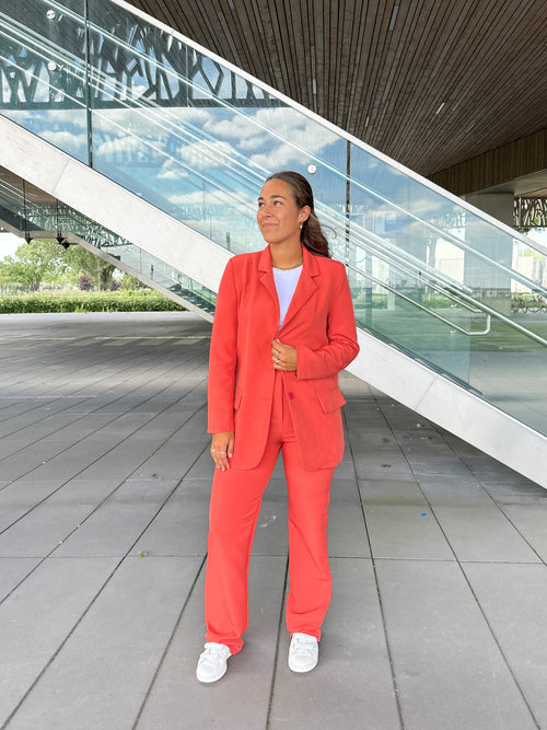 Jenny blazer coral