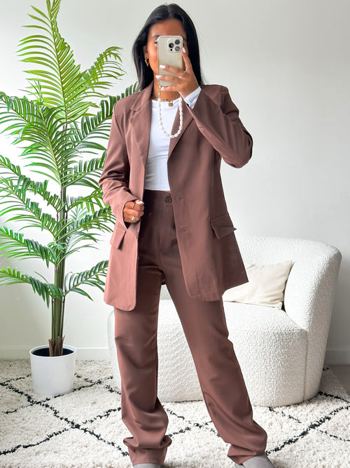 Jenny blazer choco
