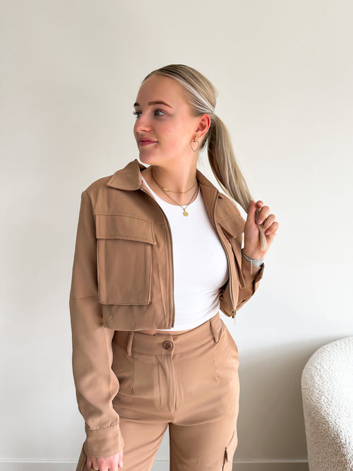 Robin two-piece camel