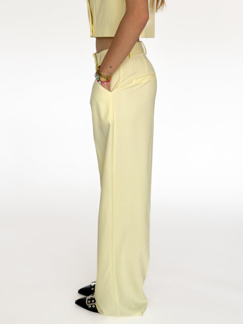 Kate pantalon butter yellow