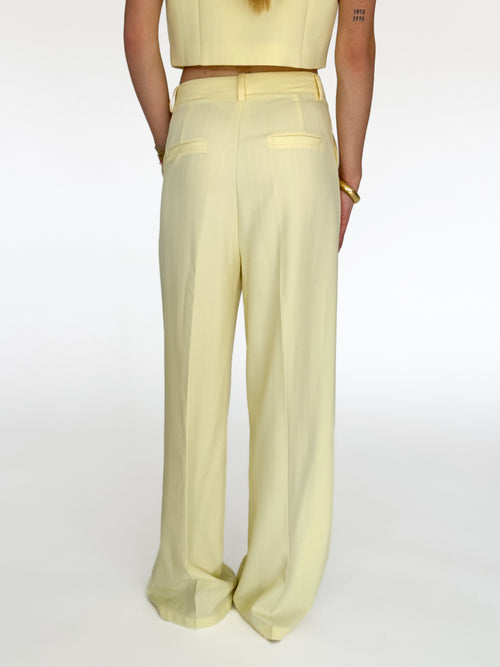 Kate pantalon butter yellow