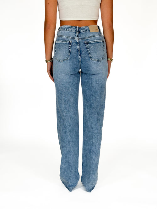 Tall - Stretch - Ayla wide jeans light denim