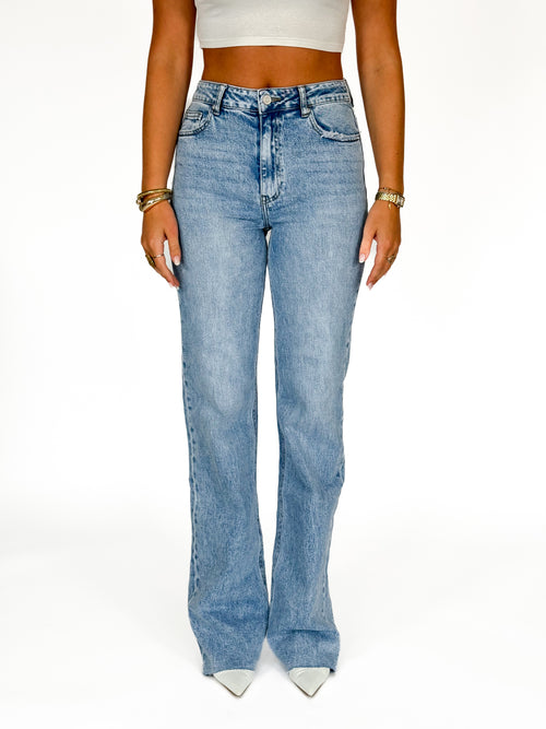 Tall - Stretch - Ayla wide jeans extra light denim
