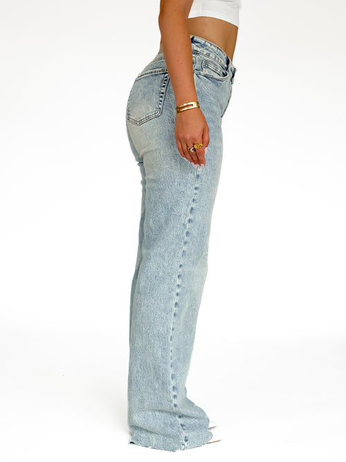 Tall - Stretch - Ayla wide jeans vintage denim