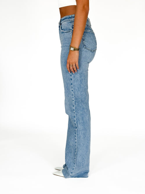 Tall - Stretch - Ayla wide jeans extra light denim