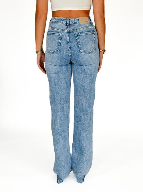 Tall - Stretch - Ayla wide jeans extra light denim