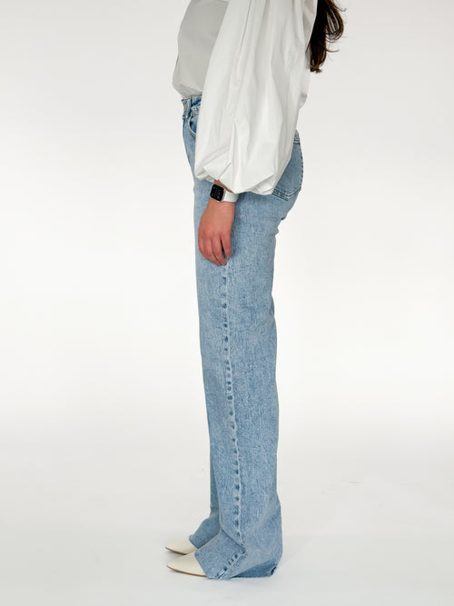 Extra tall - Stretch - Ayla wide jeans extra light denim