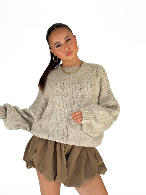 Kiki knit beige