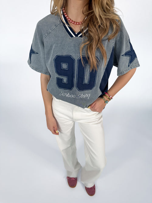 May denim tee