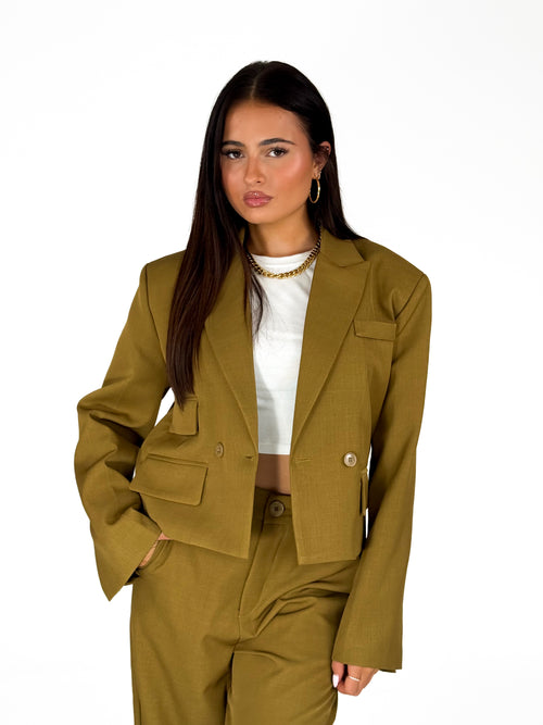 Donna blazer olive