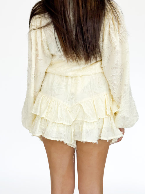 PRE-ORDER Pien skort butter yellow