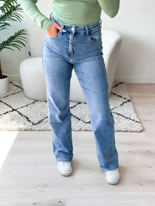 Stretch - Liv wide jeans