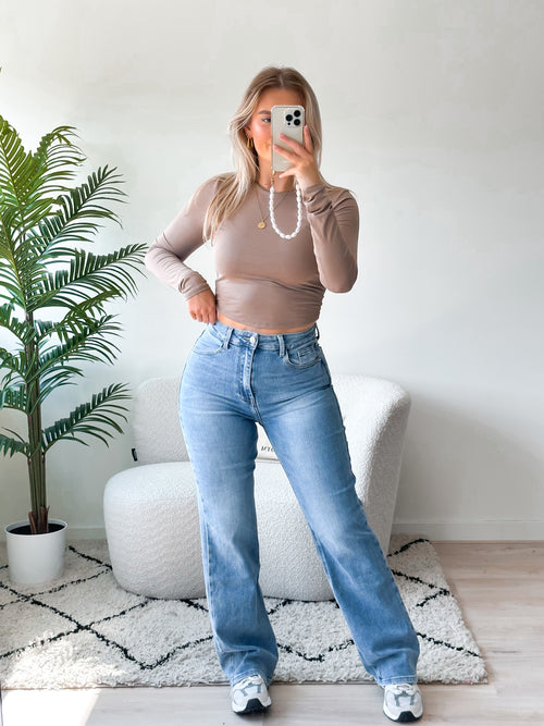 Stretch - Liv wide jeans