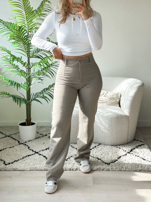 Jenny pantalon oat