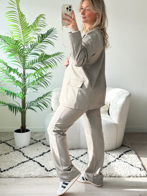 Jenny blazer oat