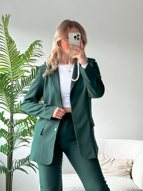 Jenny blazer forest green