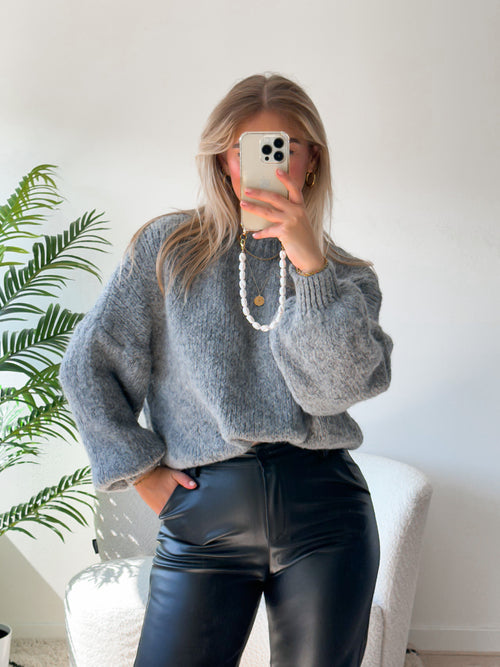 Kiki trui dark grey