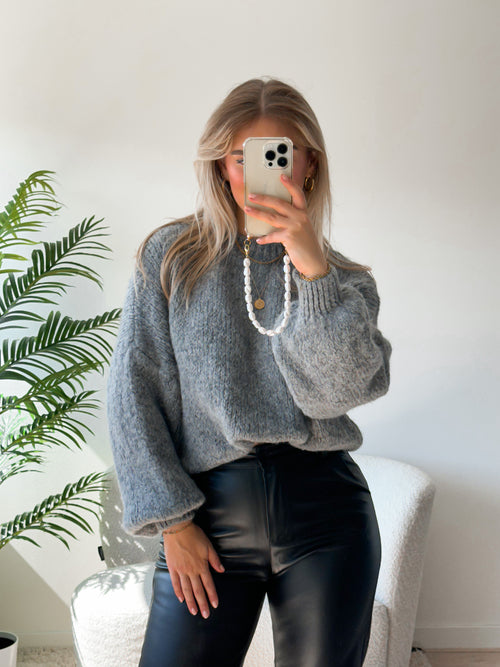 Kiki trui dark grey
