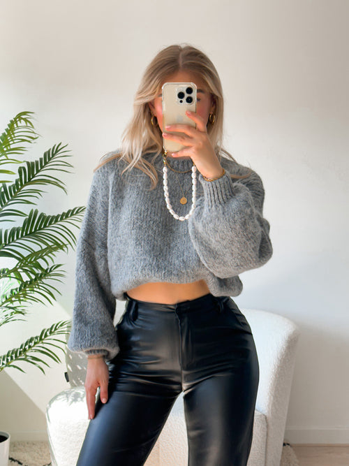 Kiki trui dark grey