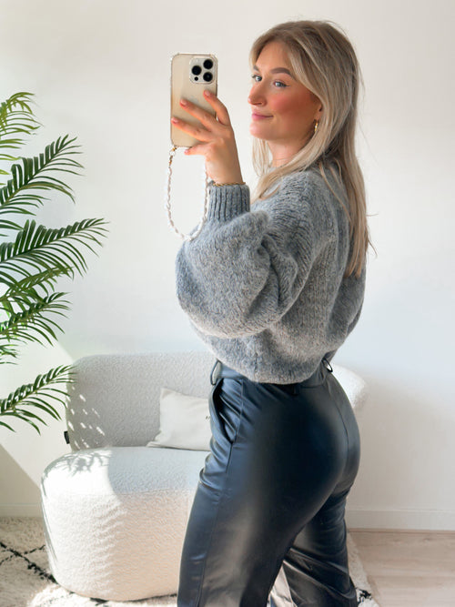 Kiki trui dark grey