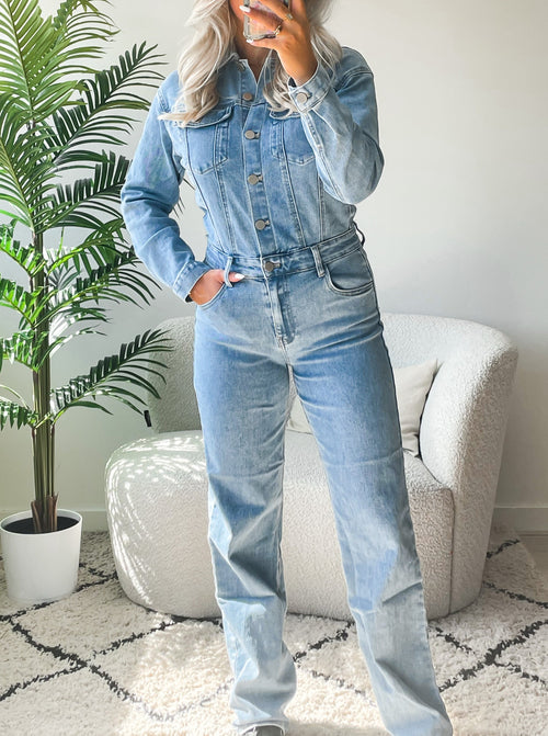 Stretch - Lani jumpsuit denim