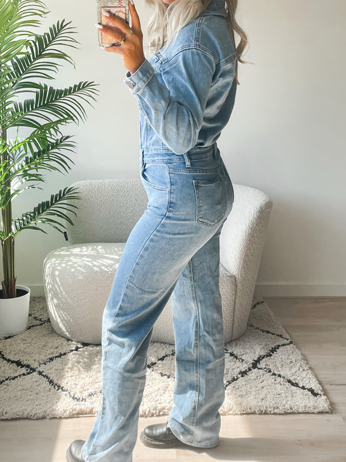 Stretch - Lani jumpsuit denim