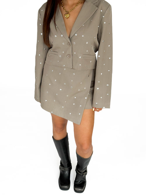 Clarise blazer taupe