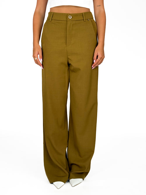 Donna pantalon olive