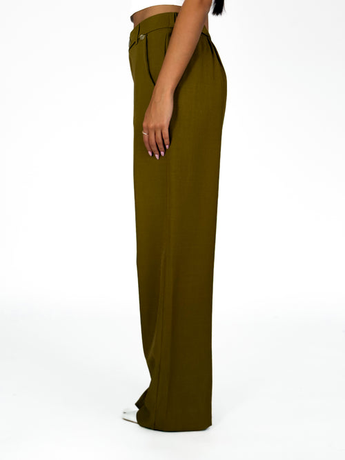 Donna pantalon olive
