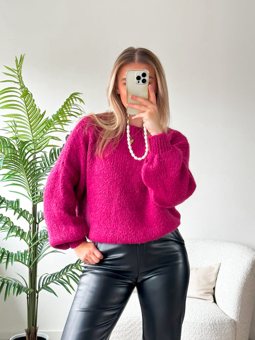Kiki trui cherry pink
