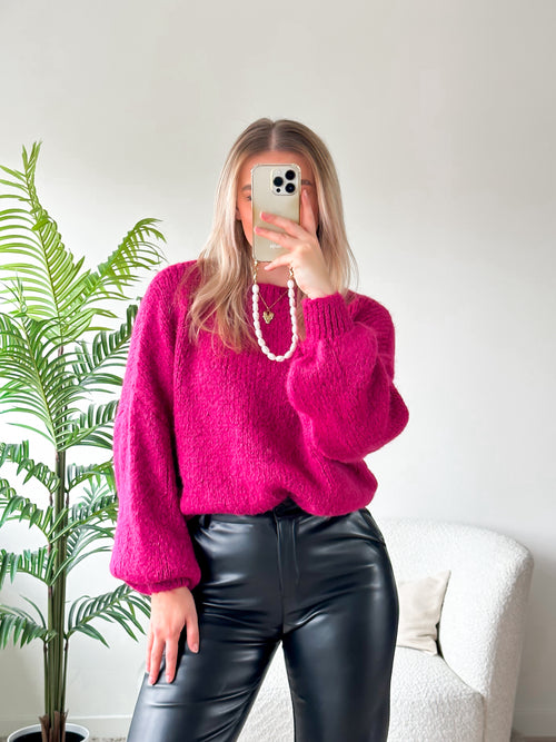 Kiki trui cherry pink