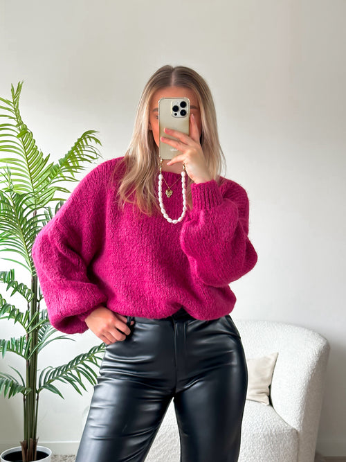 Kiki trui cherry pink