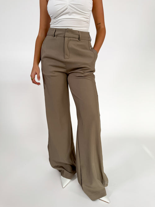 Lidya pantalon taupe