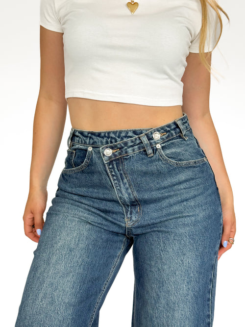 Stretch - Alix wide jeans