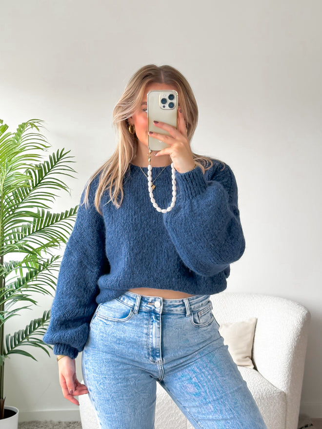 Kiki trui navy blue