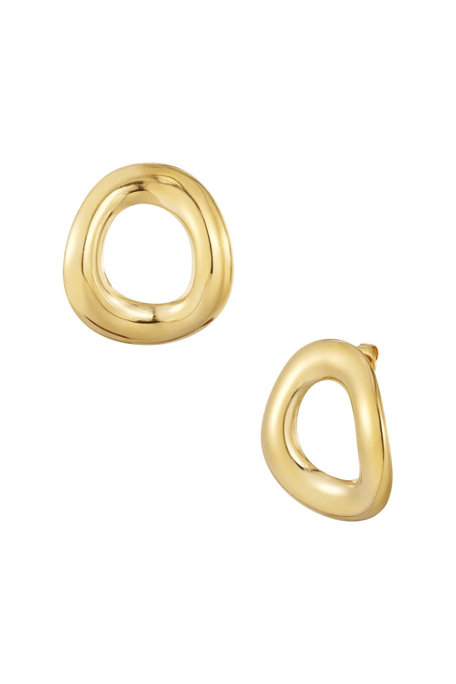 Elise earrings gold