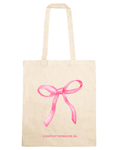 Bow tote bag