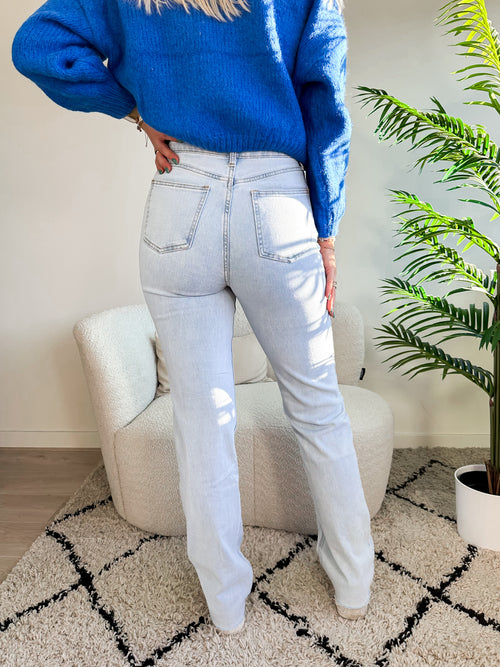 Tall - Stretch - Julia straight jeans extra light denim