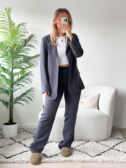 Jenny blazer charcoal
