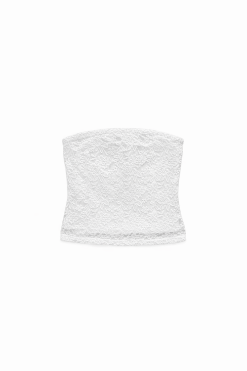 Vera top white