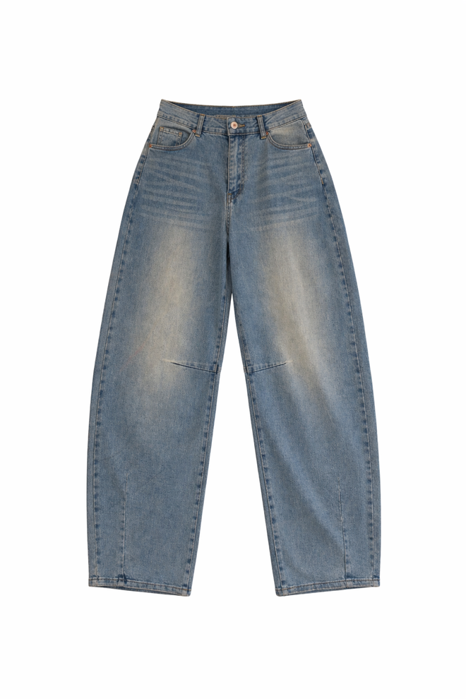 Stretch - Ivy balloon jeans vintage denim