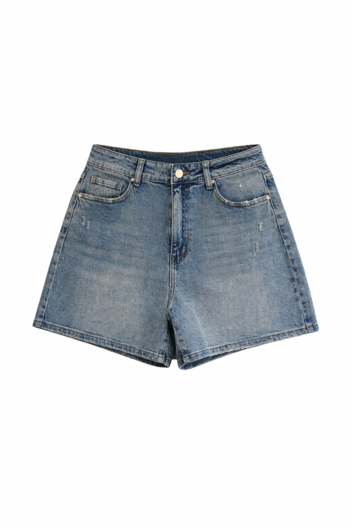 Stretch - Vera short vintage denim