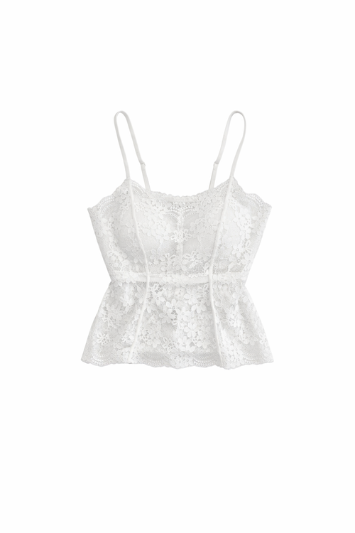 Bella top white