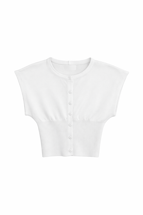 Lia top off-white