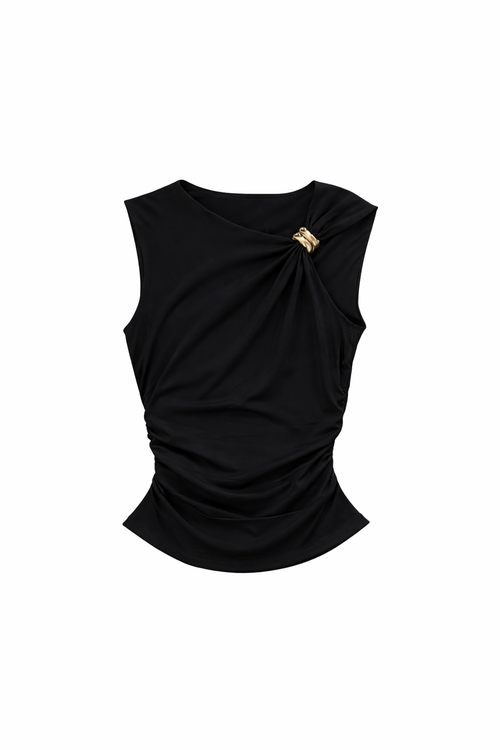 Luca top black