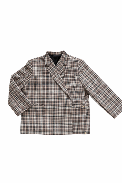 Jasmijn blazer black-beige
