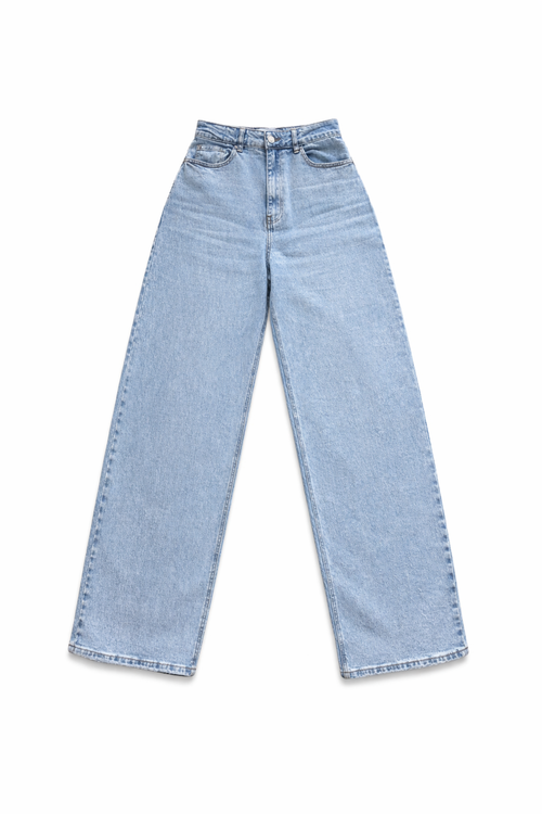 PRE-ORDER Tall - Stretch - Yulia extra wide jeans light denim