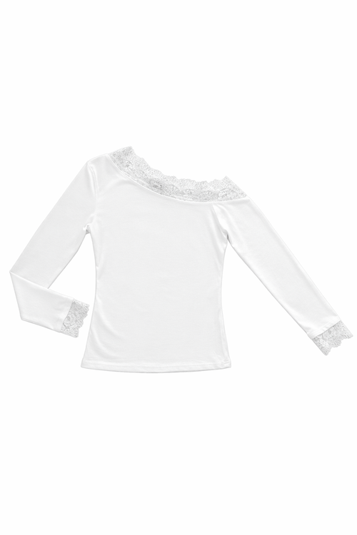 Mara top white